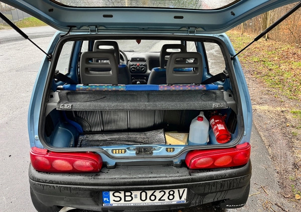 Fiat Seicento cena 4862 przebieg: 45100, rok produkcji 1998 z Biała małe 37